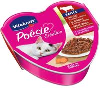 VITAKRAFT POESIE CREATION SOS rund/wortel - natvoer voor katten - 85 g