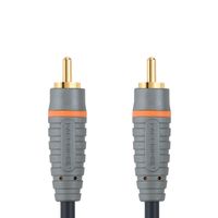 Bandridge BAL4805 audio kabel 5 m RCA Zwart, Grijs, Oranje - thumbnail