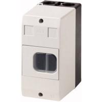 Eaton CI-PKZ01-G Lege behuizing Opbouw, Met schakelaar, Met membraam (l x b x h) 80 x 97 x 160 mm Grijs 1 stuk(s)