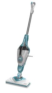 Black & Decker Steam-Mop Rechtopstaande stoomreiniger 0,5 l 1600 W Blauw, Wit