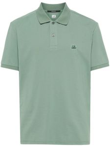 C.P. Company polo à logo brodé - Vert