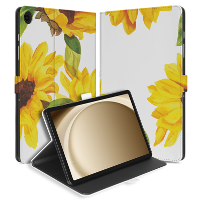 Samsung Galaxy Tab A9 Plus Tablethoesje Zonnebloemen