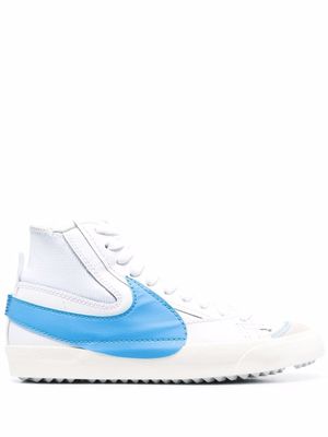Nike baskets montantes à logo imprimé - Blanc