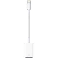 Apple Apple iPad/iPhone/iPod Adapter [1x Apple dock-stekker Lightning - 1x USB 2.0 bus A] 0.10 m Wit