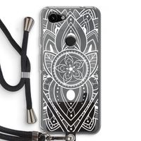 It's Complicated: Pixel 3a Transparant Hoesje met koord