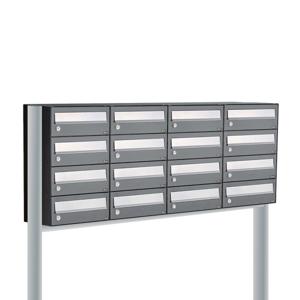 Allux Hive Set 4-Breed, 4-Hoog Op Statief Antraciet - 40030065_4x4s