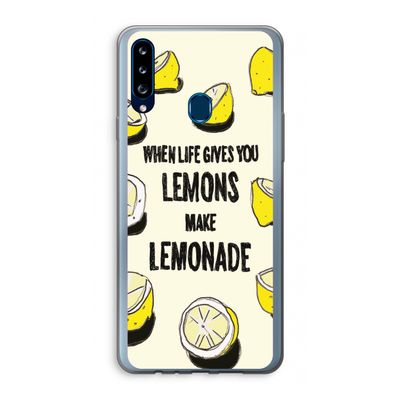 Lemonade: Samsung Galaxy A20s Transparant Hoesje