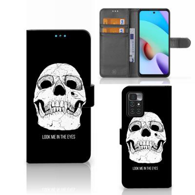 Telefoonhoesje met Naam Xiaomi Redmi 10 Skull Eyes Telefoonhoesje met Naam Xiaomi Redmi 10 Skull Eyes