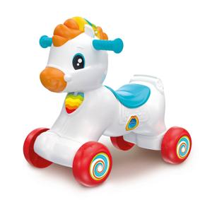 Clementoni 3-in-1 interactief hobbelpaard Rocky het paardje