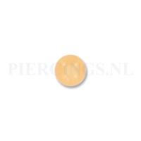 Balletje 1.6 mm acryl oranje bruis 8 mm