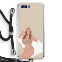 One of a kind: Honor 10 Transparant Hoesje met koord