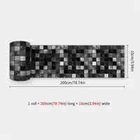 DecoMosaic Waterdichte Mozaïek Wandstickers