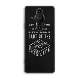 Life: Sony Xperia Pro-I Transparant Hoesje