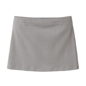 Heup-minirok, zilvergrijs 44/46 Heup-minirok, zilvergrijs 44/46