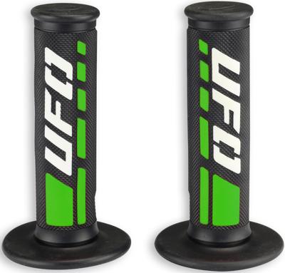 UFO PLAST Rubber grip trax black/white/green