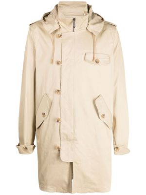 Private Stock veste The Lionheart à capuche - Marron