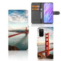 Samsung Galaxy S20 | Flip Cover | Golden Gate Bridge