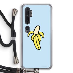 Banana: Xiaomi Mi Note 10 Pro Transparant Hoesje met koord