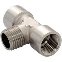 IMI NORGREN T-connector 150690028 Norgren Schroefdraad (binnen) 1/4 Schroefdraad (buiten): R1/4 1 stuk(s)