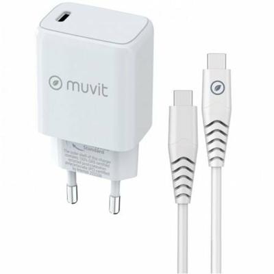 Oplader Muvit MCPAK0044 20 W Wit