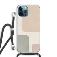 Geo #7: iPhone 12 Pro Transparant Hoesje met koord