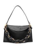 Proenza Schouler sac porté épaule Twisted Chain - Noir