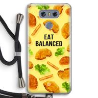 Eat Balanced: LG G6 Transparant Hoesje met koord
