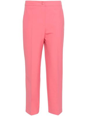 Semicouture pantalon de costume crop - Rose
