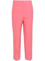 Semicouture pantalon de costume crop - Rose