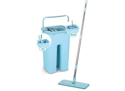 alpina Clean Flat mop - dweil met emmer