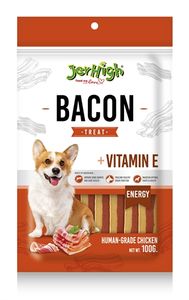 Jerhigh Jerhigh Jerhigh bacon treat met kip en vitamine e