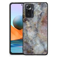 Xiaomi Redmi Note 10 Pro Marmeren Print Telefoonhoesje Marmer Grijs