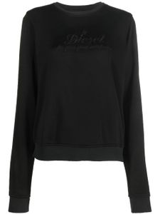 Diesel sweat à logo brodé - Noir