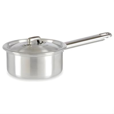 Kinvara Steelpan - D14 cm - 0,6L - aluminium - sauspan/juspan - met deksel - pannen