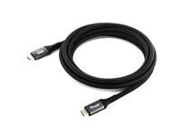 Equip 128382 USB-kabel 2 m USB4 Gen 2x2 USB C Zwart - thumbnail