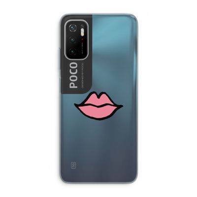 Kusje: Xiaomi Poco M3 Pro 5G Transparant Hoesje