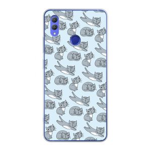 Poezen: Honor Note 10 Transparant Hoesje