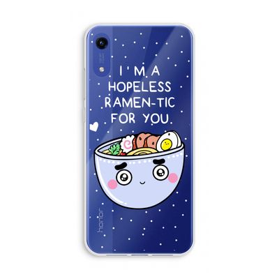 I'm A Hopeless Ramen-Tic For You: Honor Play 8A Transparant Hoesje