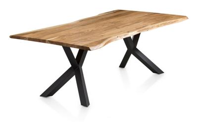 Artistiq Boomstam Eettafel 'Ronell' Acaciahout, 240 x 110cm