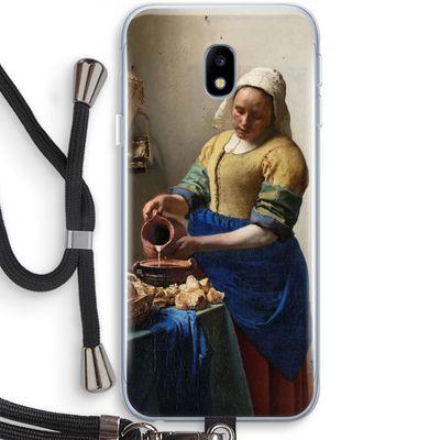 The Milkmaid: Samsung Galaxy J3 (2017) Transparant Hoesje met koord