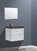 Badmeubel Senza Stone 60 Hoogglans Wit