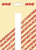 Plakletter Nobel Sticker witte letter I - Pickup Plakletter Nobel Sticker witte letter I - Pickup