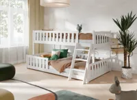 Stapelbed Niels - Wit - Direct Leverbaar!