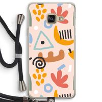 Abstract: Samsung Galaxy A3 (2016) Transparant Hoesje met koord