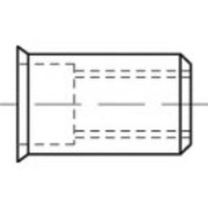 TOOLCRAFT TO-5444202 Popmoer M5 Staal 500 stuk(s)