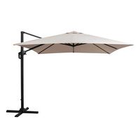 Zweefparasol Nancy - zand - 300x300 cm - Leen Bakker - thumbnail
