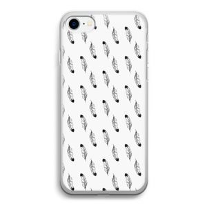 Pluimen: iPhone SE 2020 Transparant Hoesje