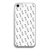 Pluimen: iPhone SE 2020 Transparant Hoesje