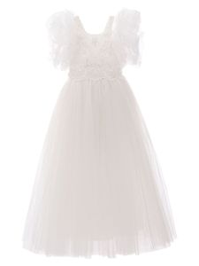 Tulleen Montclair embroidered dress - Blanc