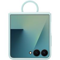 SamsungRing Case (Silicone) voor Samsung Galaxy Z Flip7 5G Telefoonhoesje Groen